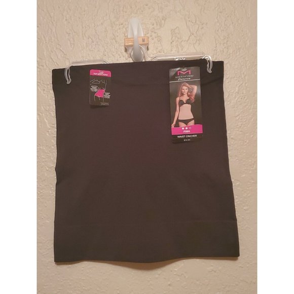 Maidenform Flexees Firm Control Seamless Shapewear Waist Cincher Black Medium - Picture 1 of 1